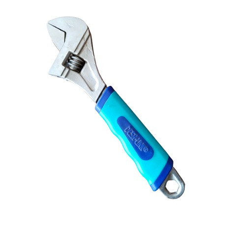 Desh -Link Adjustable Wrench Rubber Handle 10 Inch