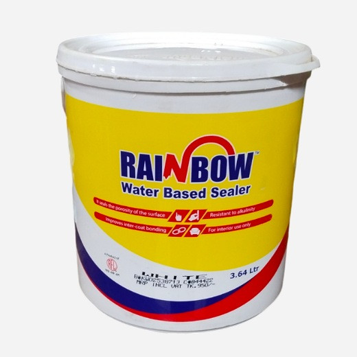 Rainbow Water Base Sealer White 3.64 Ltr