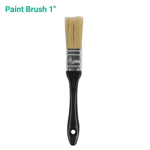 Action Paint Brush (Plastic Handle)-1" 12 Pisces