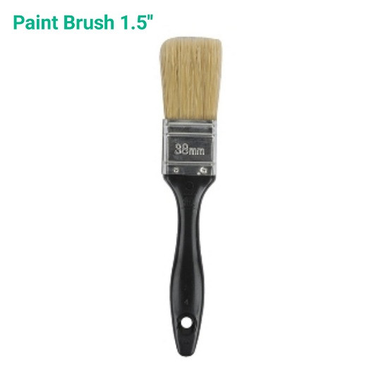 Action Paint Brush (Plastic Handle)-1.5" 12 Picse