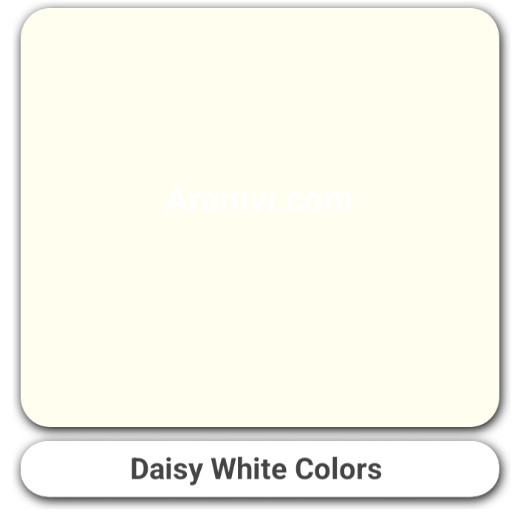 AP1-6 Daisy White SPD Ape plastic Weather Coat Luxury Colors Bank Colour