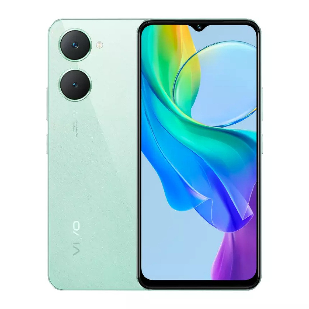 Vivo Android Mobile Y03t 4GB+128GB Gem Green