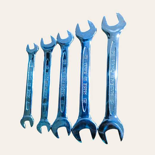 Double Open End Spanner Mansarovar DOE Spanner, Size: 6mm to 15mm in Bangladesh