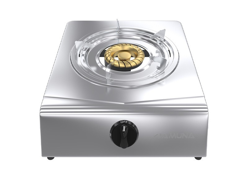 Jamuna Gas Stove JGS-SB01SS LPG/NG (Brass Burner)