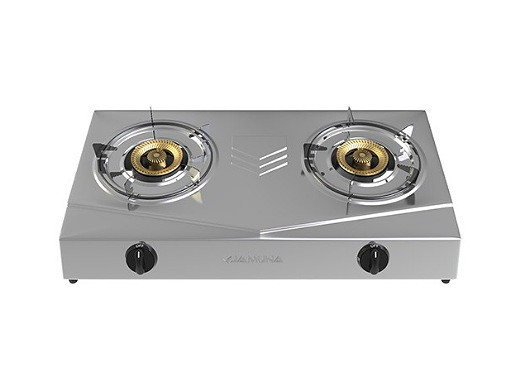 Jamuna Gas Stove JGS-GB02SS LPG/NG (Brass Burner