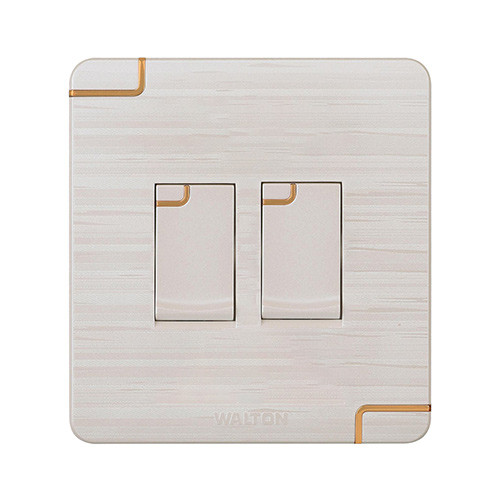 Walton Flora Series 2 Gang 2 Way Switch  WFL2GS2