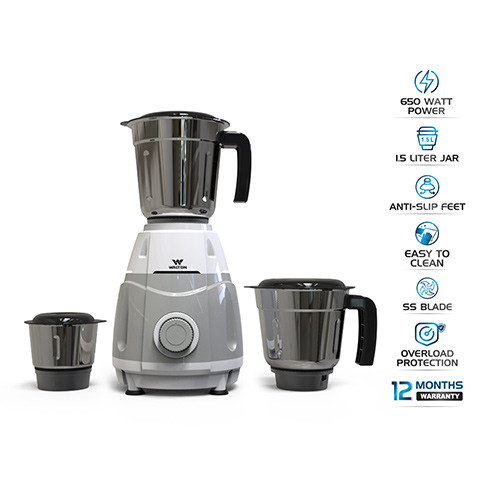Walton 3in1 SS Heavy Duty Mixer Grinder  WBL-15G265