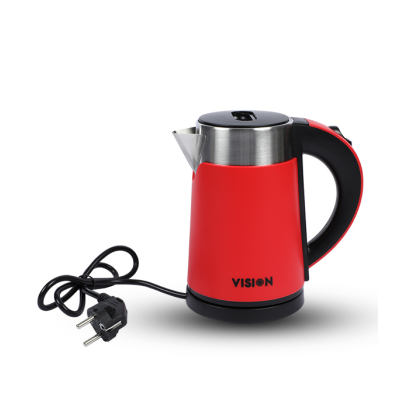 VISION Electric Kettle 1 Liter VIS-EK-013 (ROYAL) Red