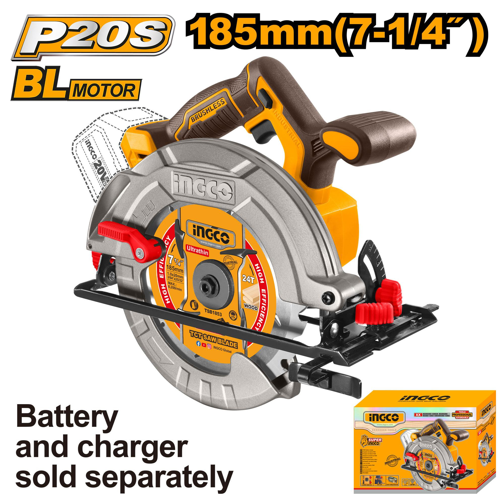 Cordless circular saw
