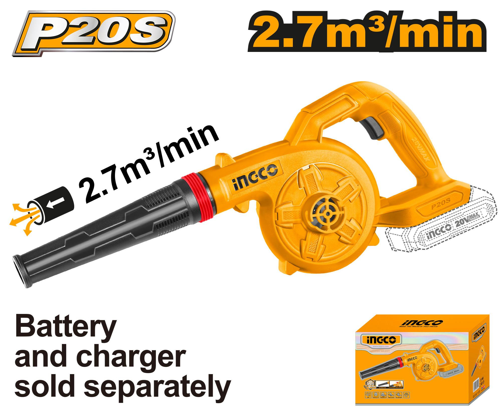 Cordless blower