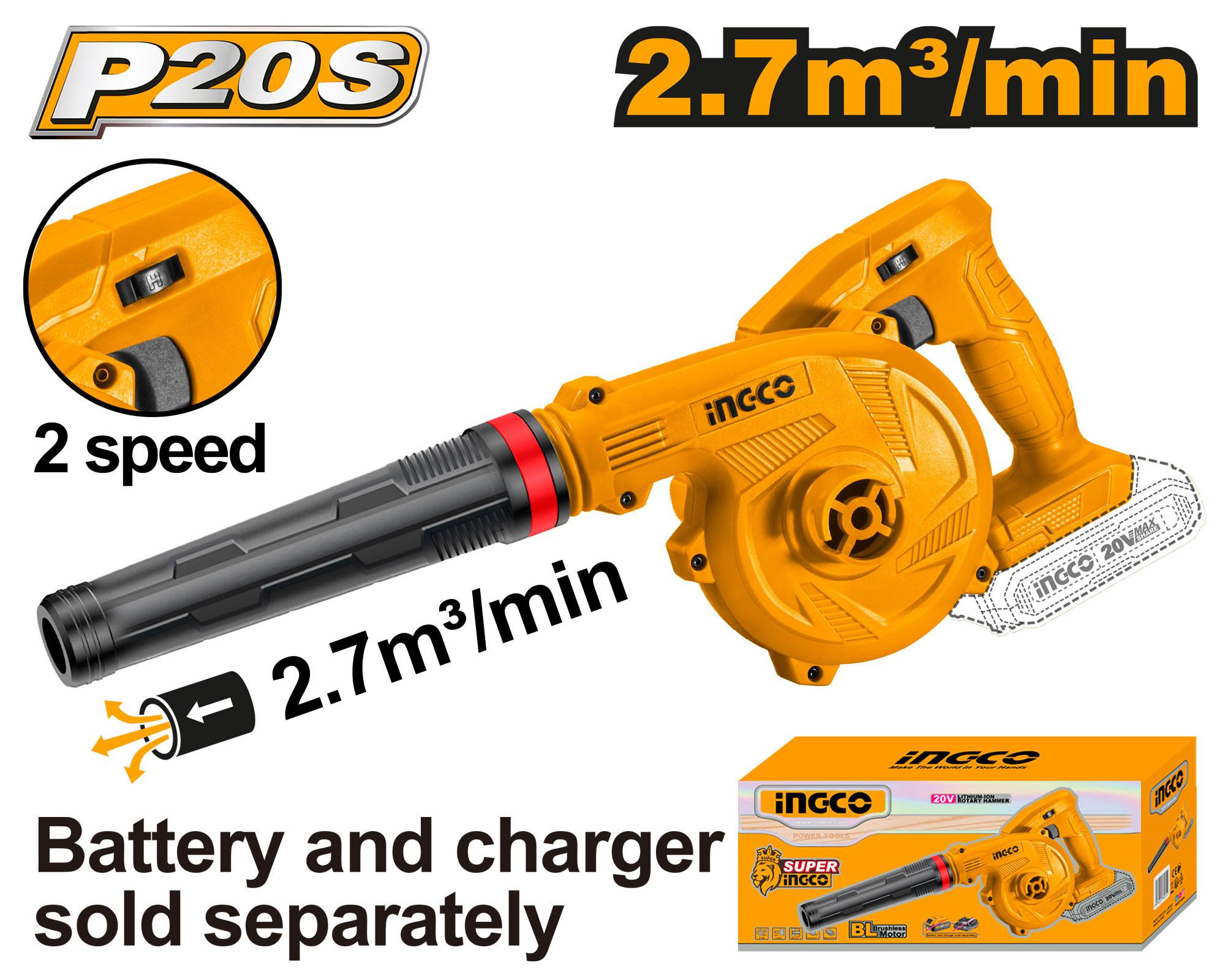 Cordless blower