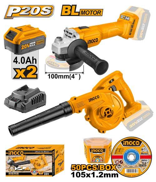 Cordless 2 pcs combo kit