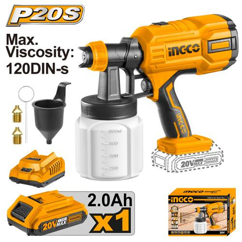 Cordless spray gun