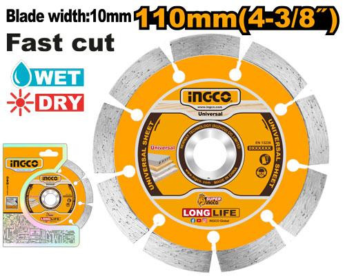 Dry diamond disc