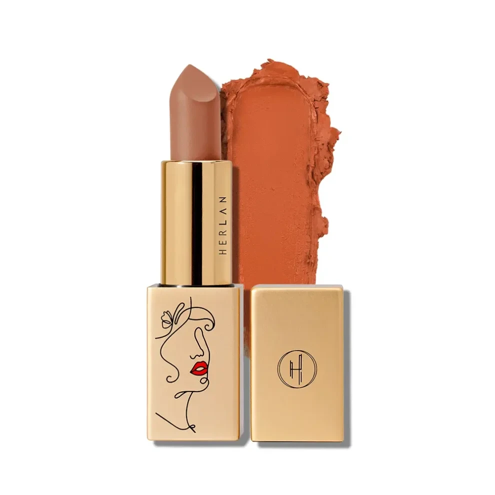 Herlan Cushion Matte Lipstick Terra Tango