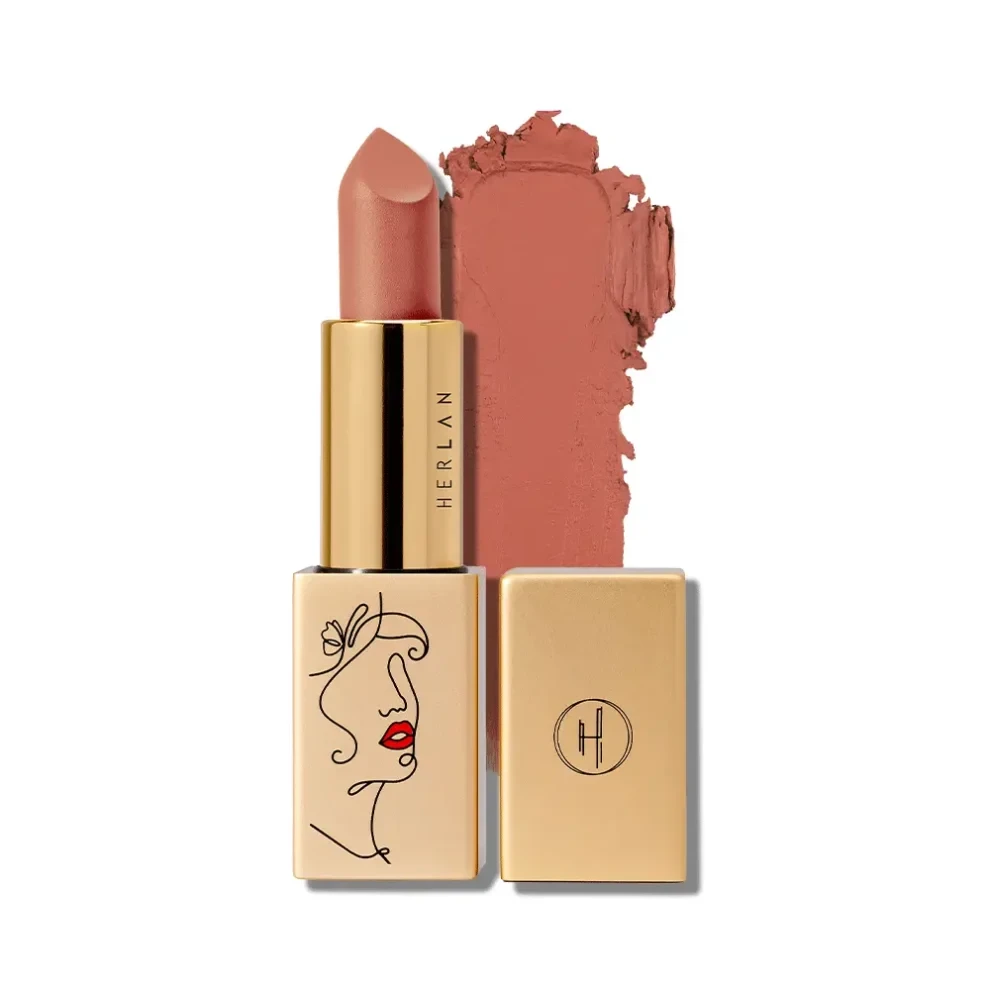 Herlan Cushion Matte Lipstick Vintage Vibes