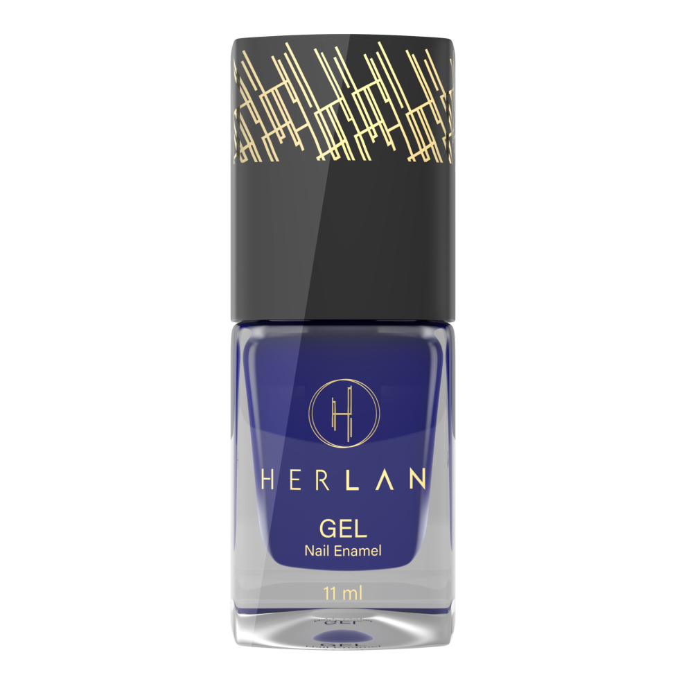 Herlan Gel Nail Enamel Moroccan Blue