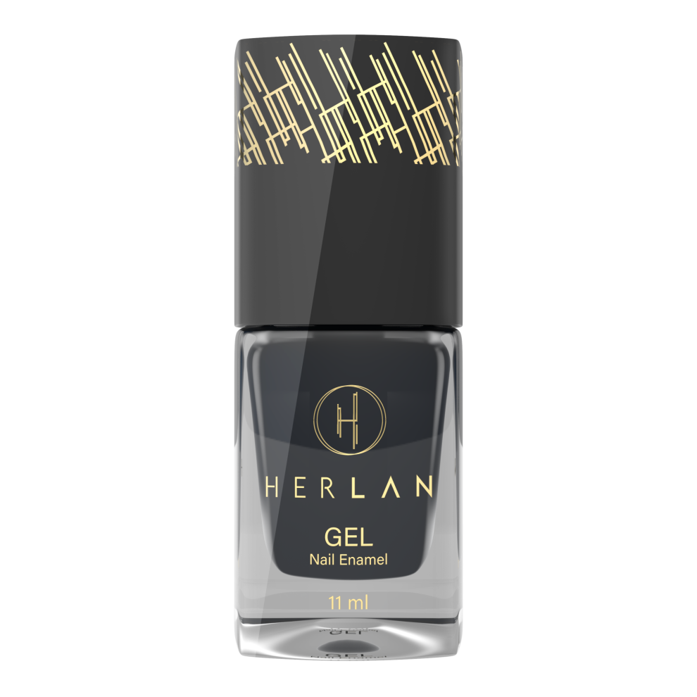 Herlan Gel Nail Enamel Pitch Ink