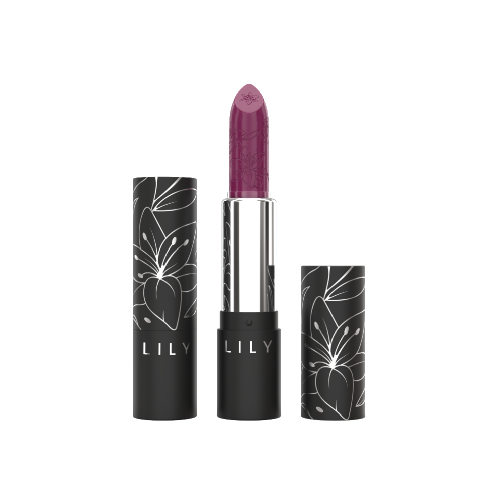 Lily Satin Lipstick – Berry Jam