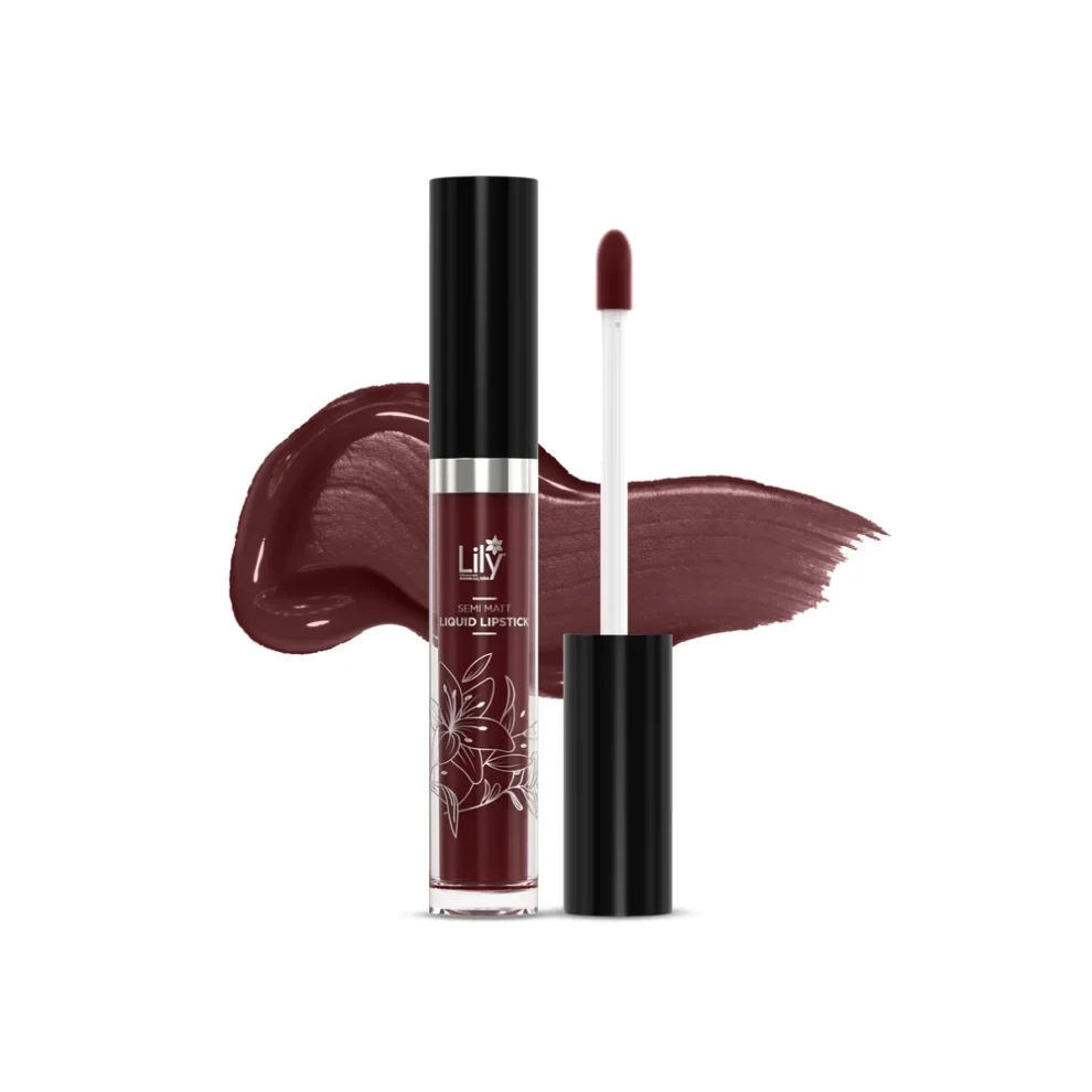 Lily Semi Matt Liquid Lipstick- Cabaret