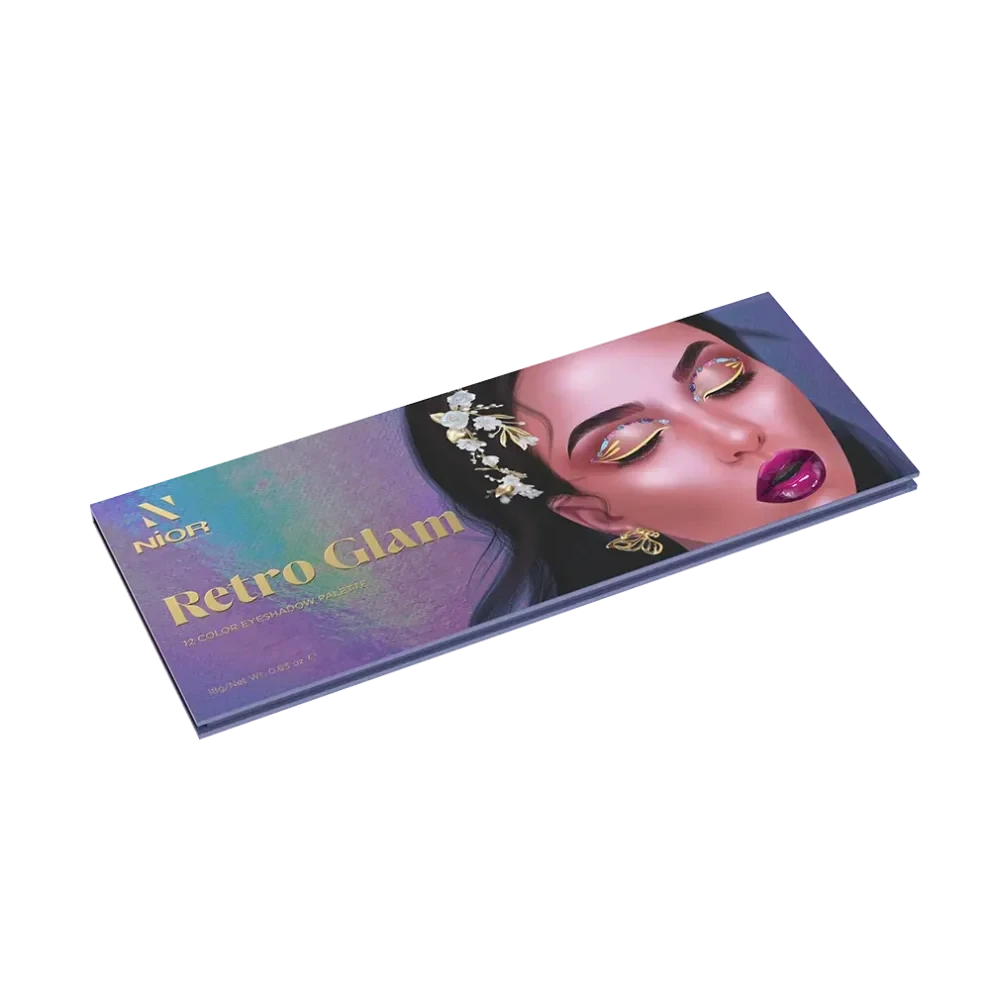 Nior Retro Glam 12 color Eyeshadow palette