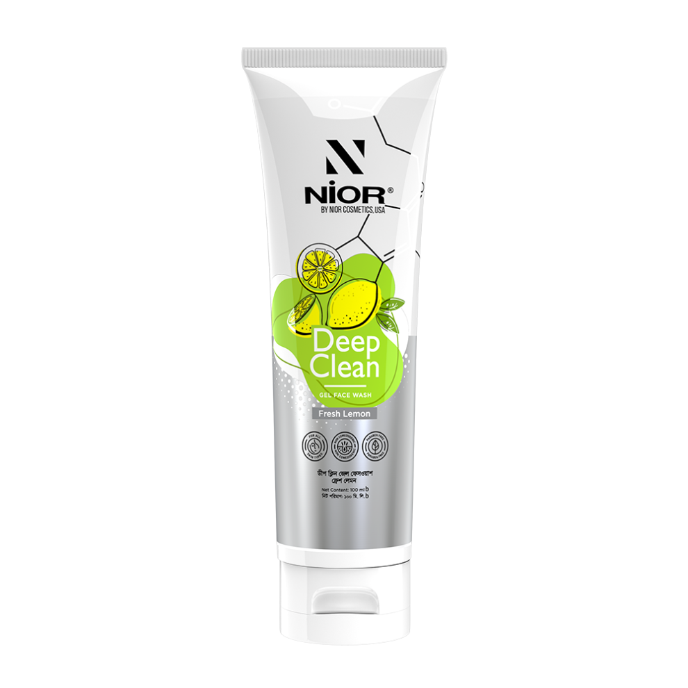 Nior Deep Clean Gel Face Wash Fresh Lemon