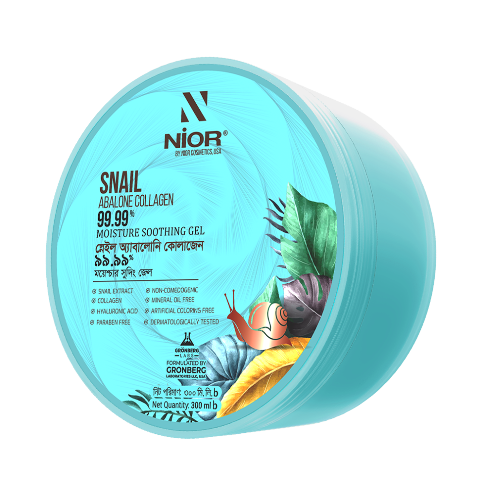 Nior Snail Abalone Collagen 99.99% Moisture Soothing Gel