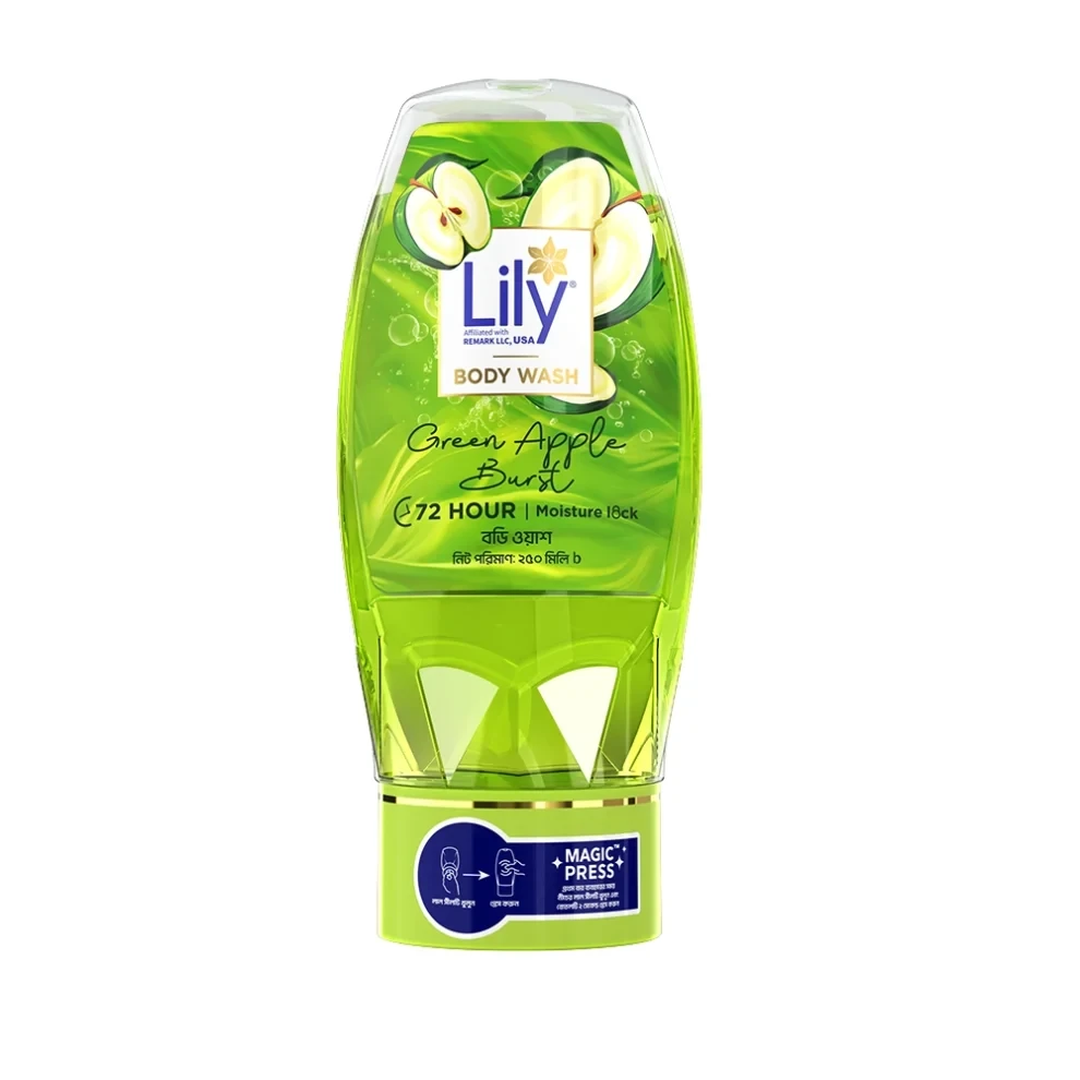 Lily Green Apple Burst Body Wash