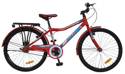 Micycle Steel 1-Spd 24 MJB-07 Gents Red (PC) Bicycle