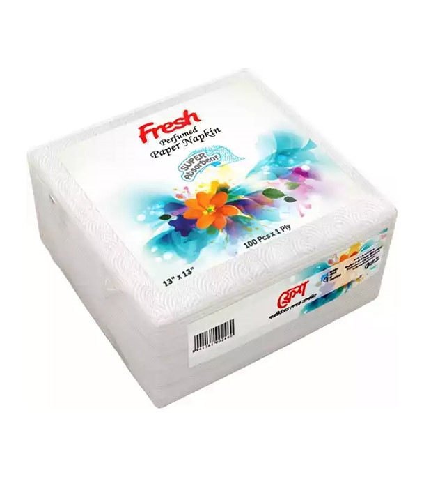 Fresh Paper Napkin Perfumed 80pcs 13”×13”
