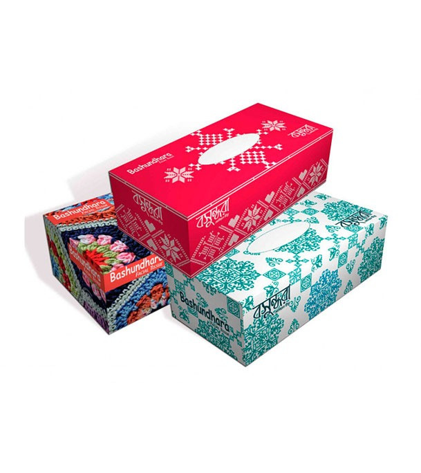 Bashundhara Facial Tissue (150x2) Sheet