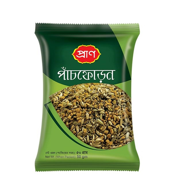 PRAN Whole Panchforan (পাঁচফোরান) 50gm Poly