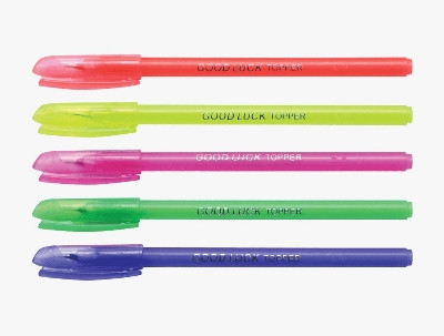 Good Luck DF Pen Topper Multi Colour