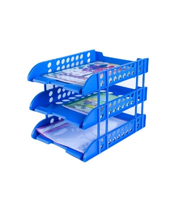 Good Luck Tripple Organizer Tray Blue