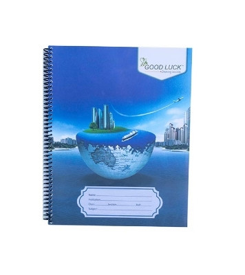 Universe khata Spiral 200 Page Wo Margin