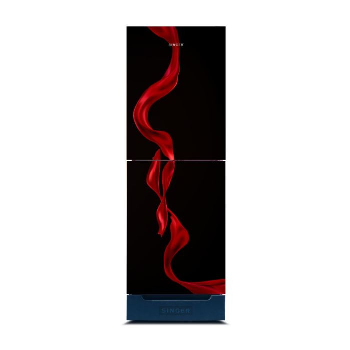 SINGER Bottom Mounted Refrigerator | 184 Ltr | FBDS185-BG | Black
