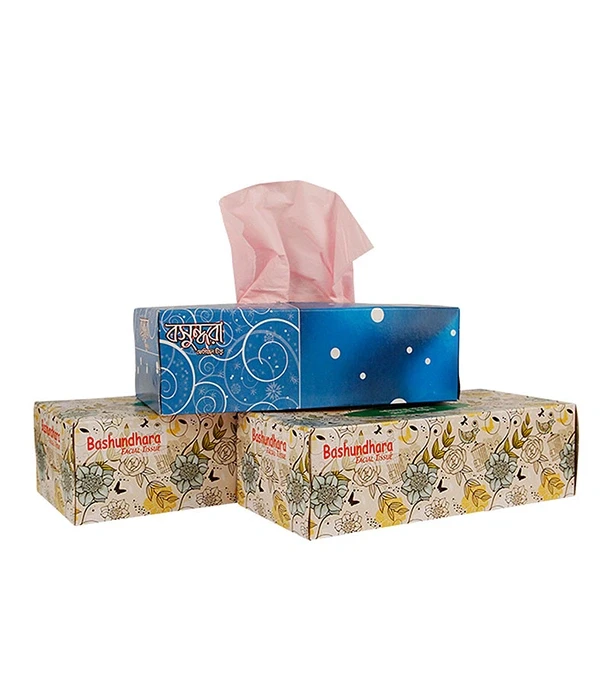 Bashundhara Facial Tissue 240 sheet (80*3ply)