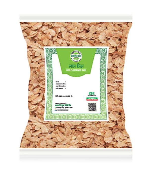 Red Flattened Rice (lal cira) -500 gm