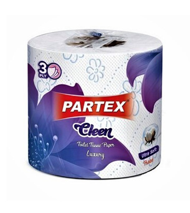 Partex Clean Toilet Tissue 2 Pay White