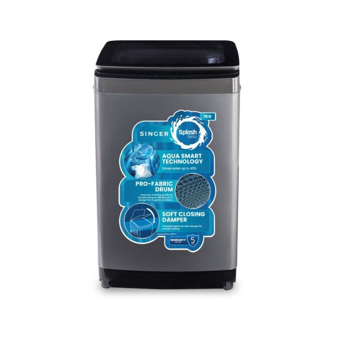 SINGER Top Loading Washing Machine | 9.0 KG | S300ATL90ISMJG1