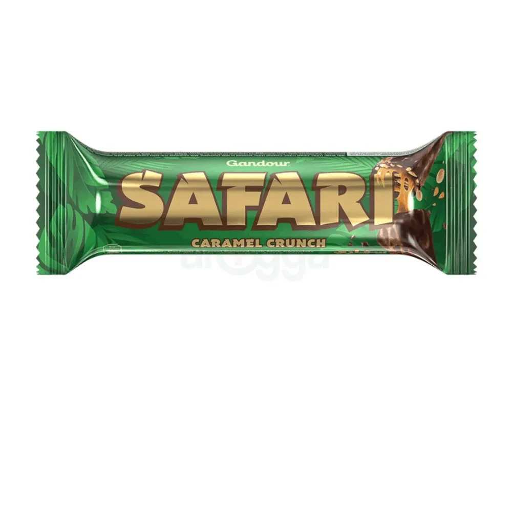 Safari Caramel Crunch Chocolate 10g