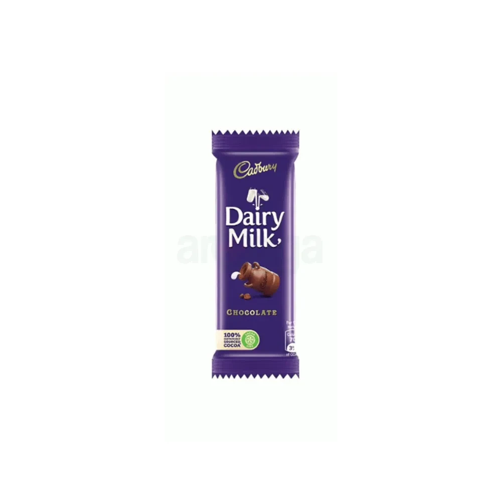 Cadbury Dairy Milk Chocolate Bar, 12.5gm