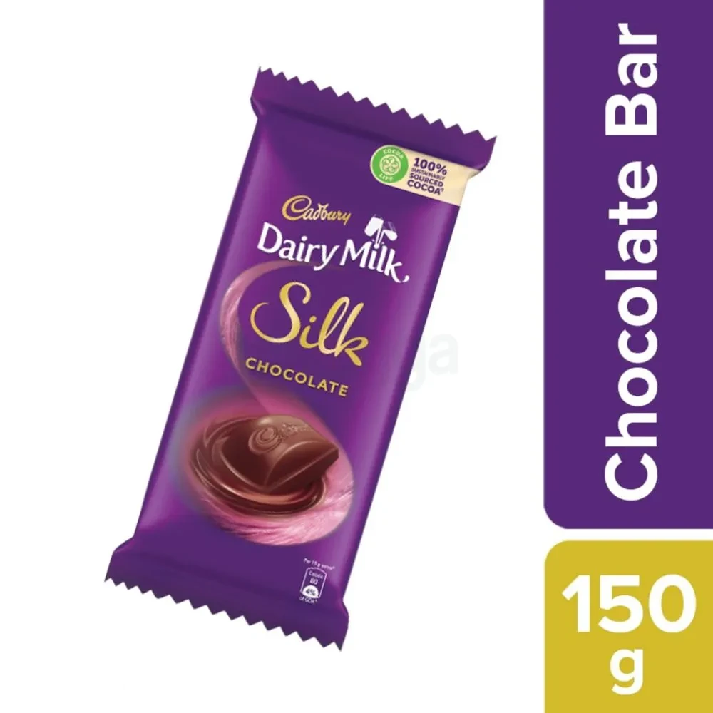 Cadbury Dairy Milk Silk Chocolate Bar 150gm