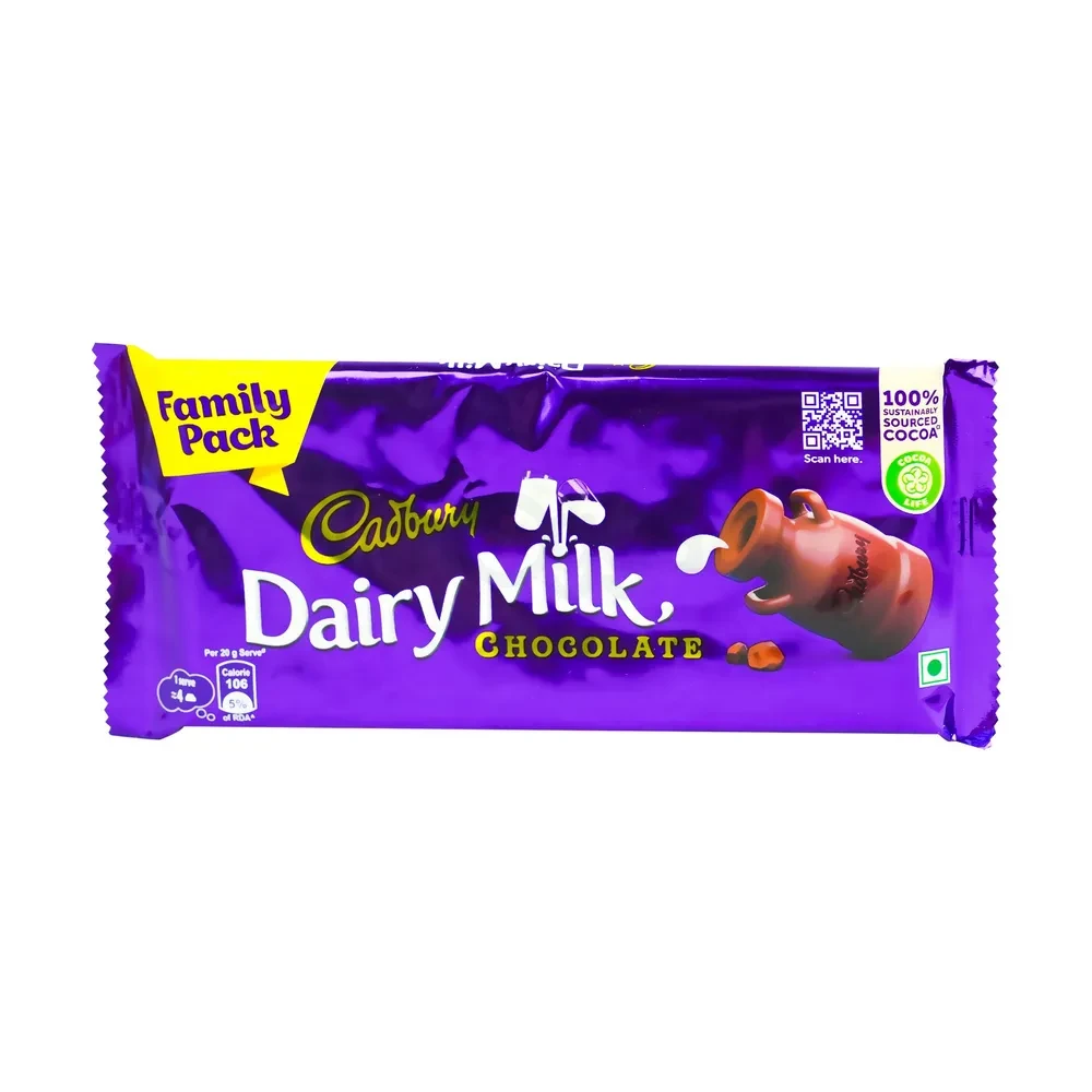Cadbury Dairy Milk Chocolate Bar 123gm