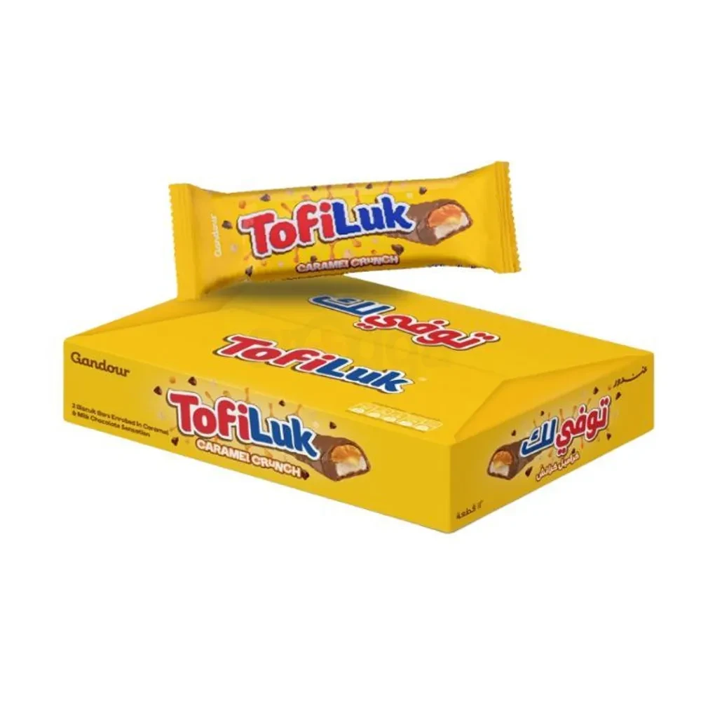 Tofiluk Wafer Caramel Crunch Chocolate Bar 10gm