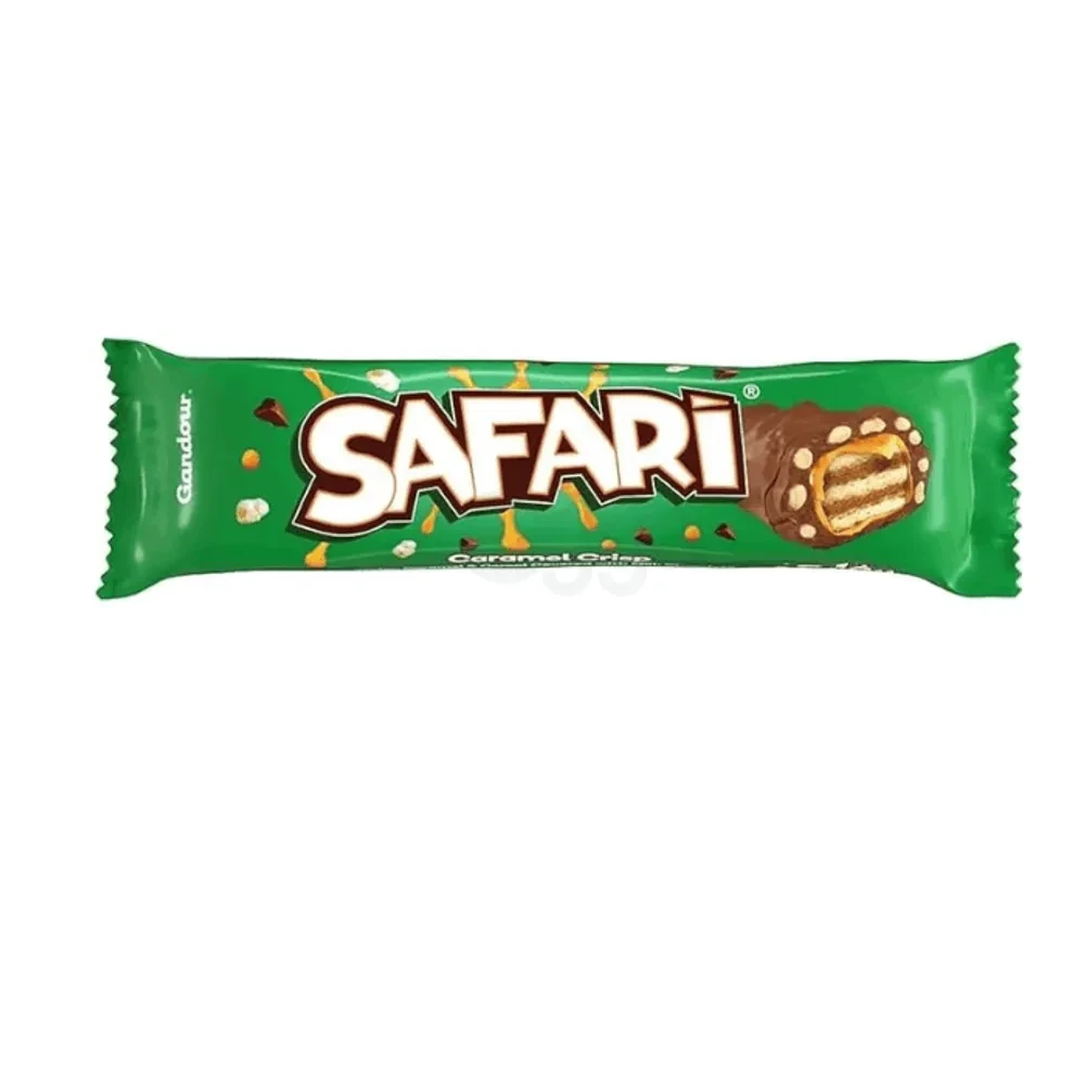 Safari Caramel Crunch Chocolate 32g