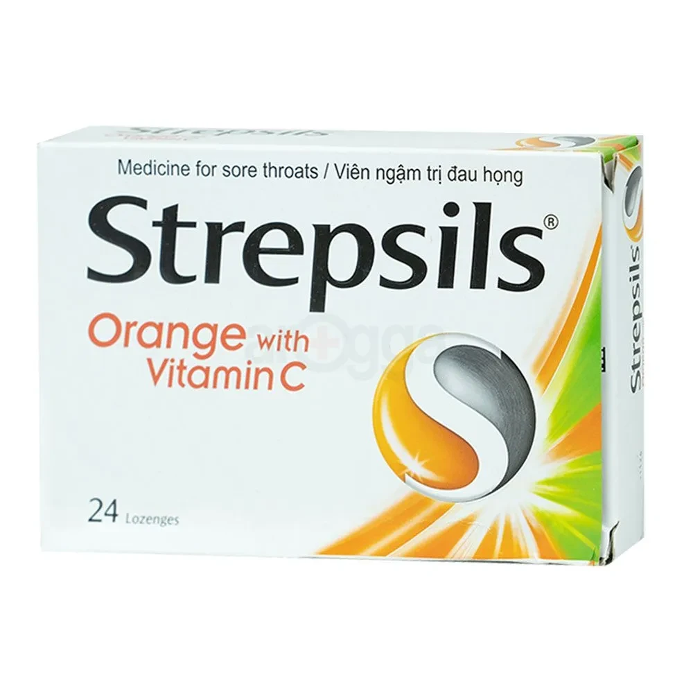 Strepsils Orange + Lozenge 24's Pack