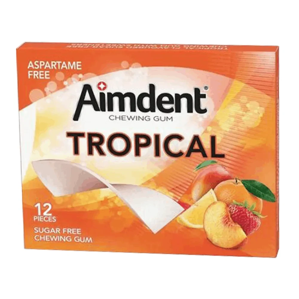 Amident Chewing Gum Tropical 33gm