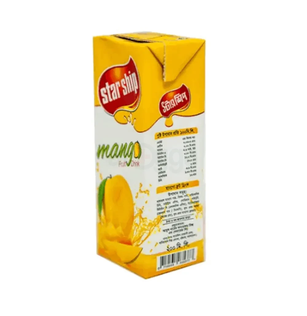 Starship Mango Fruit Drinks 200ml
