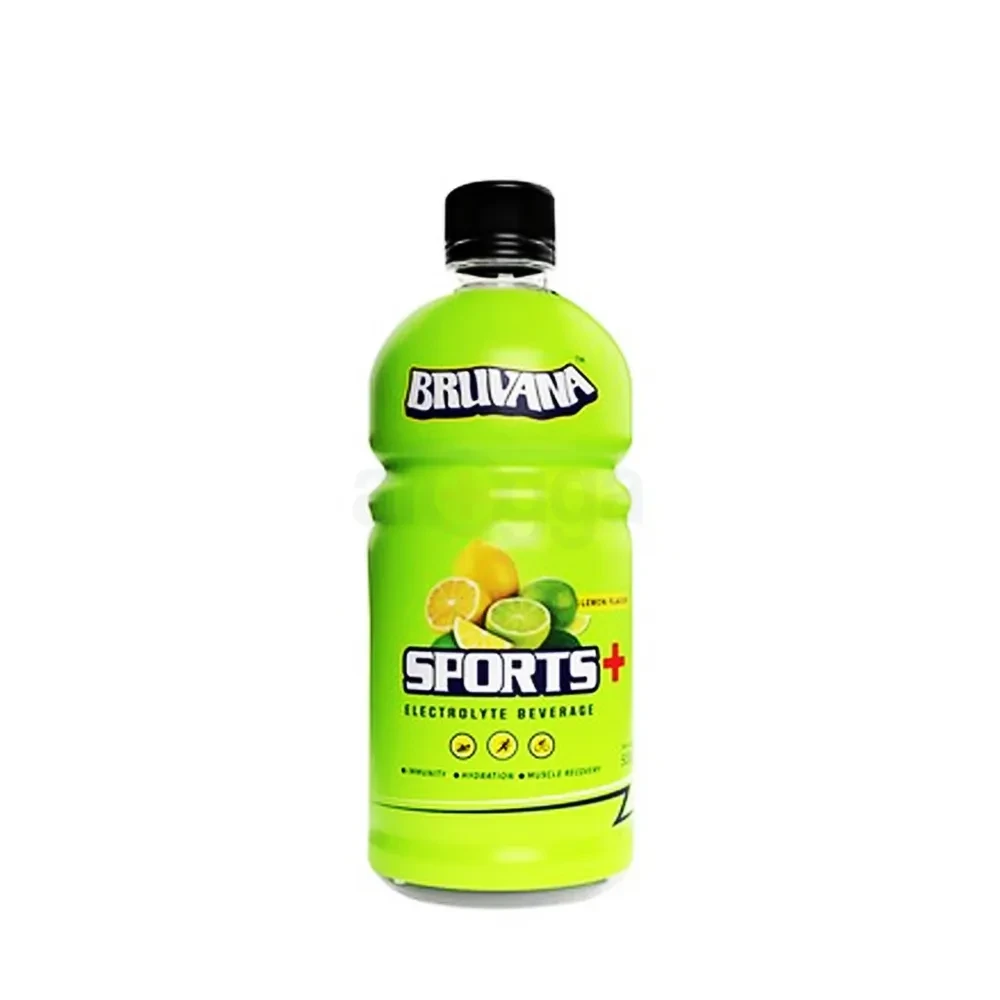 Bruvana Sports+ Electrolyte Beverage 500ml (Lemon Flavor)